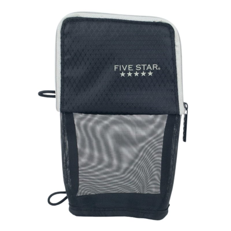 Five Star Stand 'N Store Pencil Pouch, Fits 3-Ring Binder, Pencil Case, Assorted Colors, Color Will Vary, 1 Count (50516) - Image 1